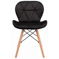 Scaun de bucătărie Jumi Velvet SD-940369 Catifea/ Black photo 3