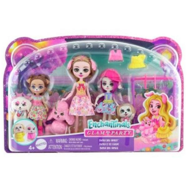Набор Enchantimals Glam Party HNV26 семья/ 4+ photo 3
