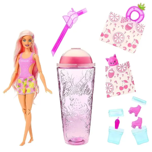 Păpușă Barbie Juicy Fruit Strawberry HNW41 model/ 4+ photo 2