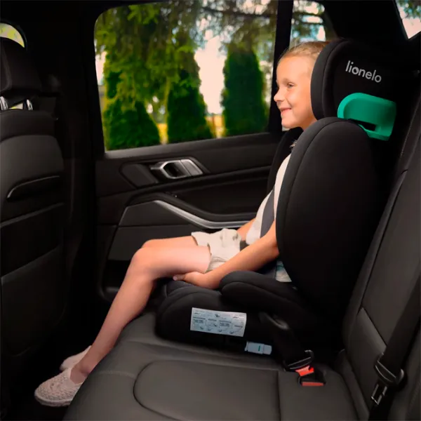 Детское автокресло Lionelo Hugo I-Size 3 года - 12 лет/ 36 кг/ Черный photo 6