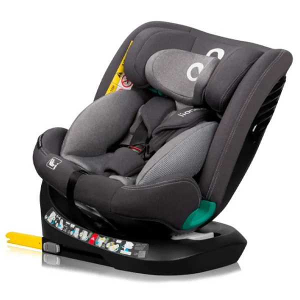 Детское автокресло Lionelo Bastiaan One I-Size 0 месяцев - 12 лет/ 36 кг/ Серый photo 5 Детское автокресло Lionelo Bastiaan One I-Size 0 месяцев - 12 лет/ 36 кг/ Серый photo 5