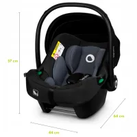 Детское автокресло Lionelo Astrid I-Size 0 месяцев - 3 года/ 13 кг/ Черный photo 5
