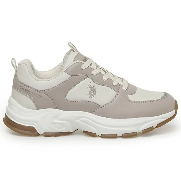 Adidași pentru femei U.S. Polo Assn. Sorley Pu 3PR Primăvară/ Beige photo 3