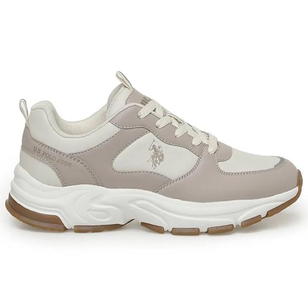 Adidași pentru femei U.S. Polo Assn. Sorley Pu 3PR Primăvară/ Beige photo 3