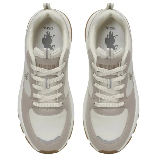 Adidași pentru femei U.S. Polo Assn. Sorley Pu 3PR Primăvară/ Beige photo 4