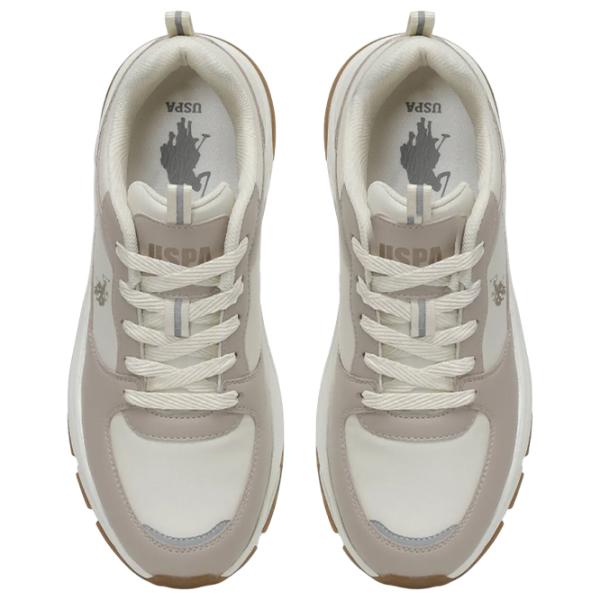 Adidași pentru femei U.S. Polo Assn. Sorley Pu 3PR Primăvară/ Beige photo 4