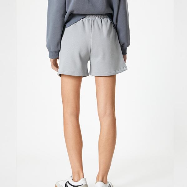 Pantaloni scurți pentru femei Koton 4SAL40005IK S/ Grey photo 4 Pantaloni scurți pentru femei Koton 4SAL40005IK S/ Grey photo 4