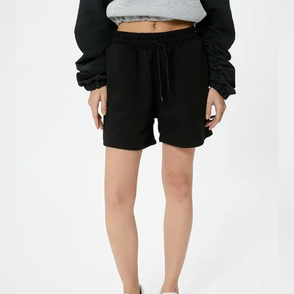 Шорты для женщин Koton 4SAL40005IK M/ Черный photo 4 Шорты для женщин Koton 4SAL40005IK M/ Черный photo 4