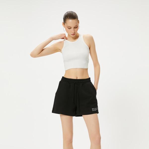 Шорты для женщин Koton 4SAL40011IK L/ Черный photo 7