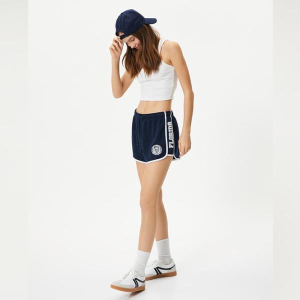 Pantaloni scurți pentru femei Koton 4SAL40007IK XS/ Navy photo 4 Pantaloni scurți pentru femei Koton 4SAL40007IK XS/ Navy photo 4