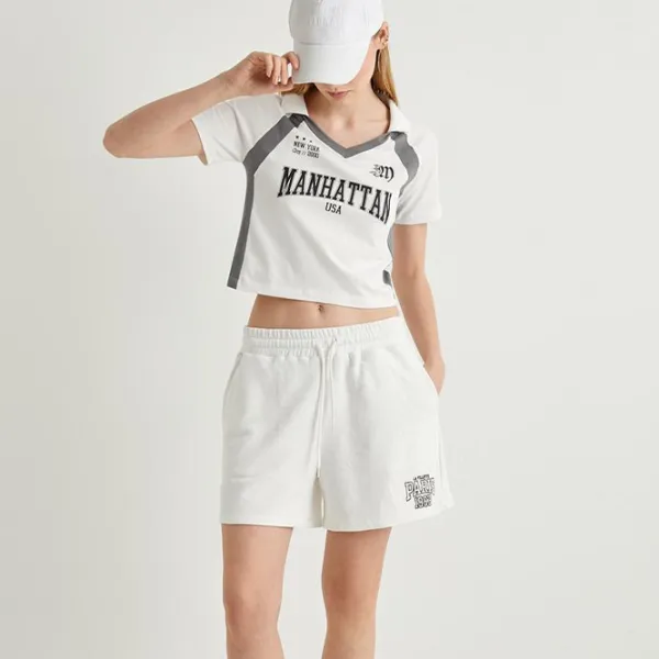 Pantaloni scurți pentru femei Koton 4SAL40009IK M/ White photo 5 Pantaloni scurți pentru femei Koton 4SAL40009IK M/ White photo 5