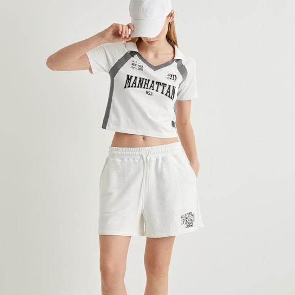 Pantaloni scurți pentru femei Koton 4SAL40009IK M/ White photo 6 Pantaloni scurți pentru femei Koton 4SAL40009IK M/ White photo 6