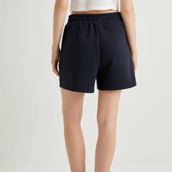 Pantaloni scurți pentru femei Koton 4SAL40008IK M/ Navy photo 3 Pantaloni scurți pentru femei Koton 4SAL40008IK M/ Navy photo 3