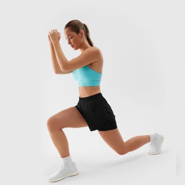 Pantaloni scurți pentru femei 4F 4FWSS24TFSHF497-20S S/ Black photo 4 Pantaloni scurți pentru femei 4F 4FWSS24TFSHF497-20S S/ Black photo 4