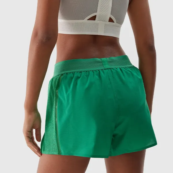 Pantaloni scurți pentru femei 4F 4FWSS24TFSHF502-41S S/ Green photo 6 Pantaloni scurți pentru femei 4F 4FWSS24TFSHF502-41S S/ Green photo 6