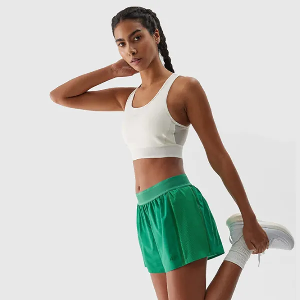 Pantaloni scurți pentru femei 4F 4FWSS24TFSHF502-41S S/ Green photo 8 Pantaloni scurți pentru femei 4F 4FWSS24TFSHF502-41S S/ Green photo 8