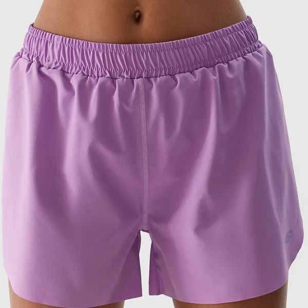 Pantaloni scurți pentru femei 4F 4FWSS24TFSHF494-51S XS/ Purple photo 4