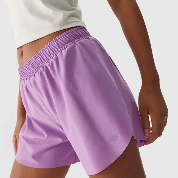 Pantaloni scurți pentru femei 4F 4FWSS24TFSHF494-51S L/ Purple photo 3
