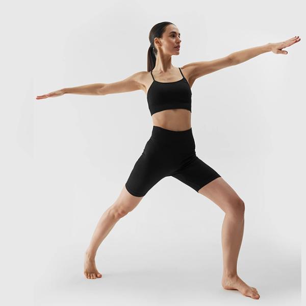 Pantaloni scurți pentru femei 4F 4FWSS24TFSHF498-20S M - L/ Black photo 2