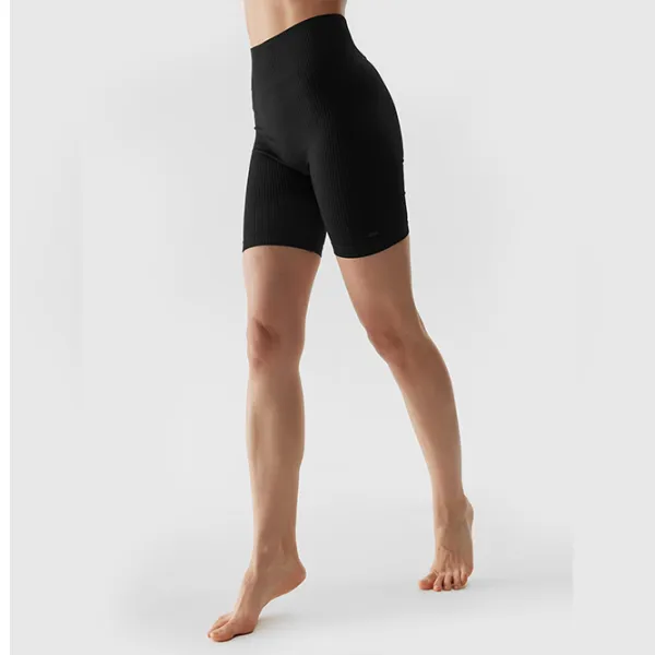 Pantaloni scurți pentru femei 4F 4FWSS24TFSHF498-20S M - L/ Black photo 5