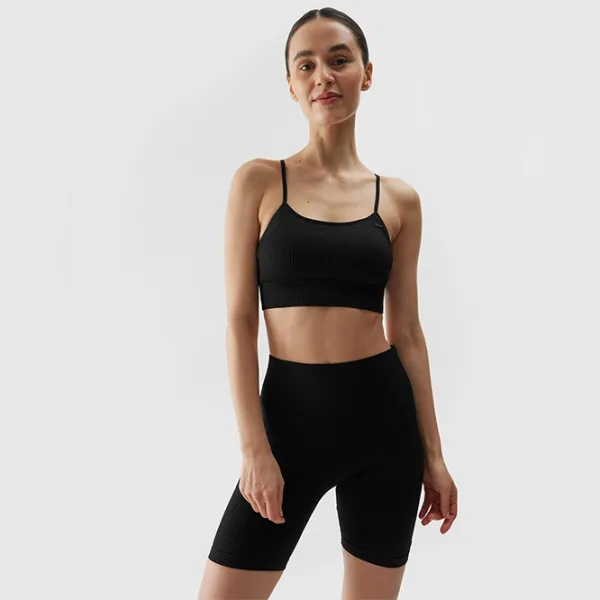 Pantaloni scurți pentru femei 4F 4FWSS24TFSHF498-20S M - L/ Black photo 6