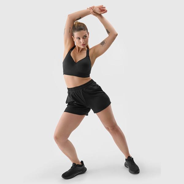 Pantaloni scurți pentru femei 4F 4FWSS24TFSHF386-20S S/ Black photo 2