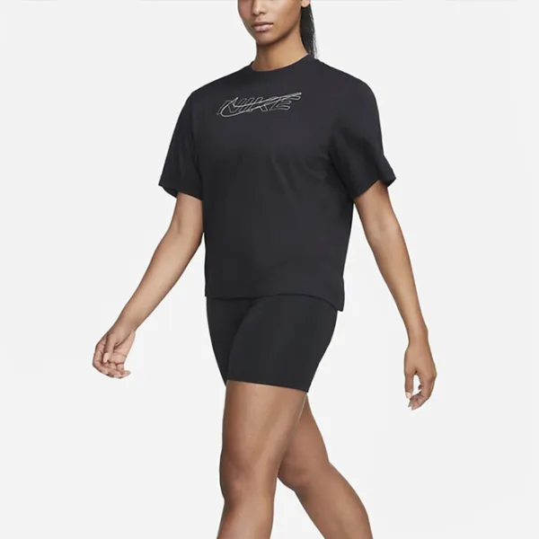 Pantaloni scurți pentru femei Nike W Nk One Df Hr 7In S/ Black photo 5 Pantaloni scurți pentru femei Nike W Nk One Df Hr 7In S/ Black photo 5