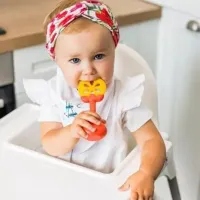 Jucărie pentru dentiție BabyOno 0499/ 01 de la 3 luni photo 3