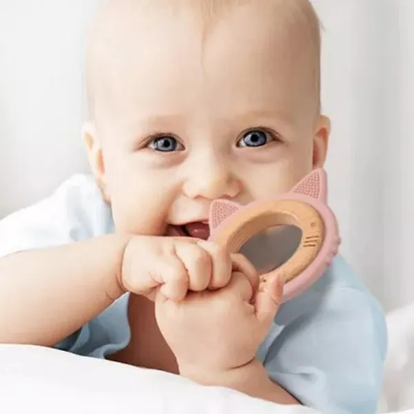 Jucărie pentru dentiție BabyOno 1076/ 02 de la 0 luni photo 3