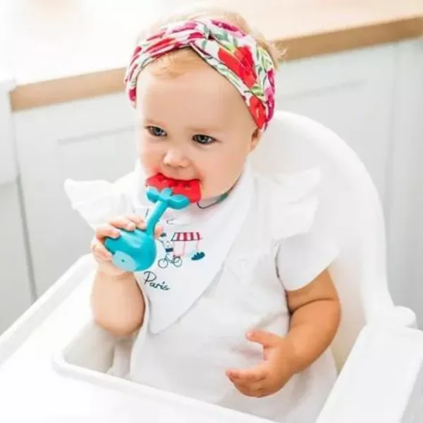 Jucărie pentru dentiție BabyOno 0499/ 02 de la 3 luni photo 2