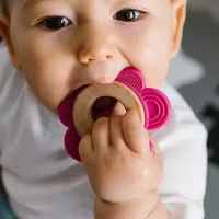 Jucărie pentru dentiție BabyOno 1075/ 01 de la 0 luni photo 2