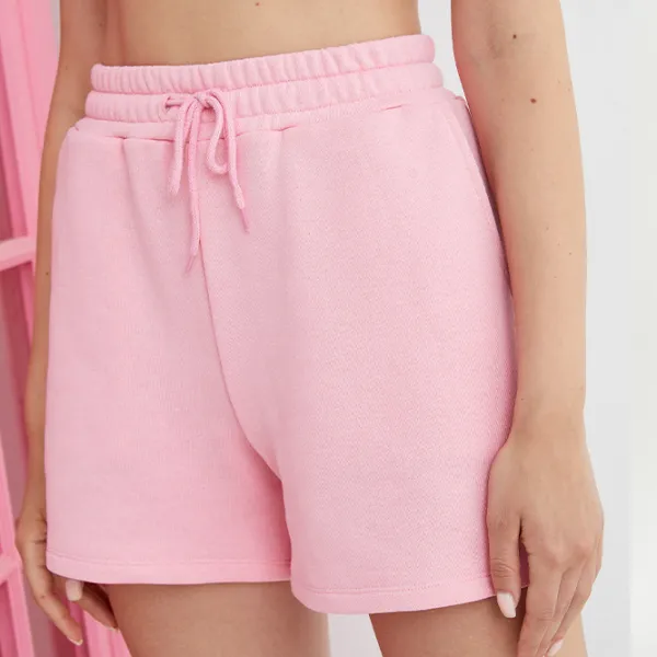 Pantaloni scurți pentru femei Koton 4SAL40005IK S/ Pink photo 2