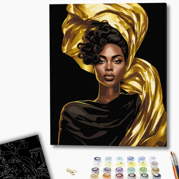 Картина по номерам BrushMe Drama de aur BSB0009FC 50 x 40 см/ Вертикальная photo 2 Картина по номерам BrushMe Drama de aur BSB0009FC 50 x 40 см/ Вертикальная photo 2