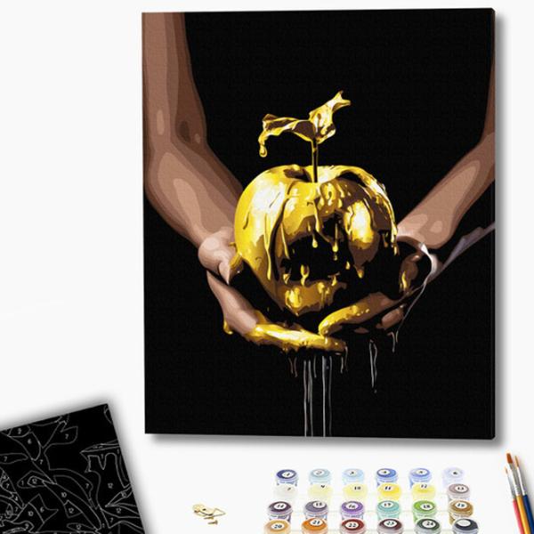 Картина по номерам BrushMe Золотой соблазн BSB0008FC 50 x 40 см/ Вертикальная photo 2