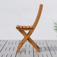 Садовый стул Ikea Askholmen Дерево/ Дерево/ Коричневый photo 2