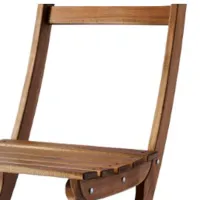 Садовый стул Ikea Askholmen Дерево/ Дерево/ Коричневый photo 3
