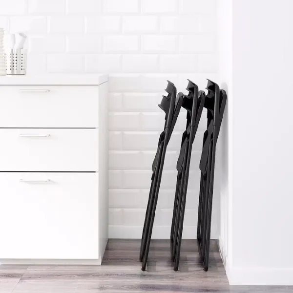 Садовый стул Ikea Nisse Пластик/ Пластик/ Черный photo 4 Садовый стул Ikea Nisse Пластик/ Пластик/ Черный photo 4