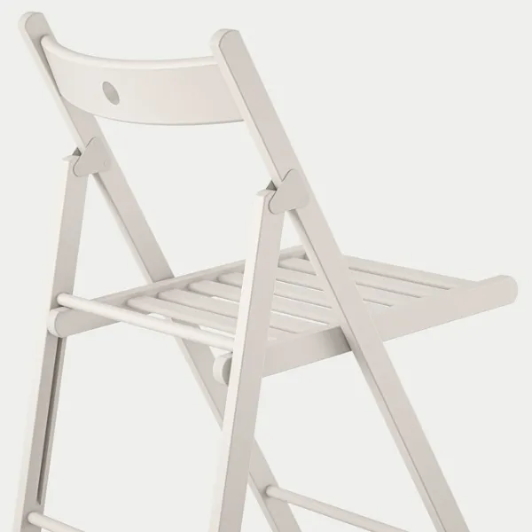 Садовый стул Ikea Frosvi Массив/ Дерево/ Белый photo 2