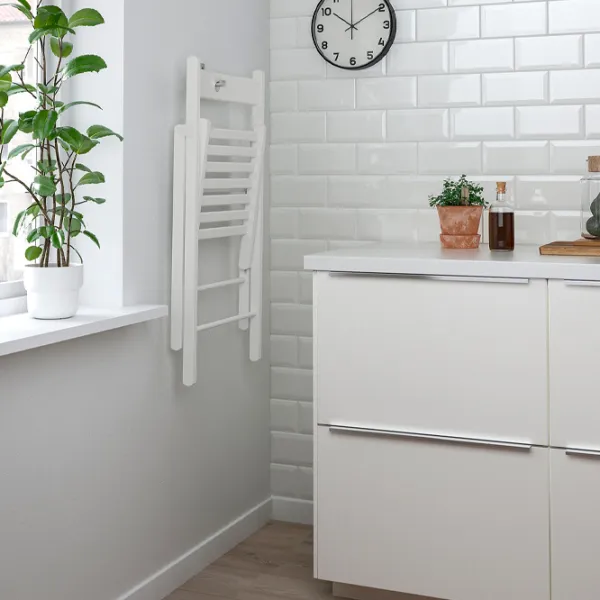 Садовый стул Ikea Frosvi Массив/ Дерево/ Белый photo 5