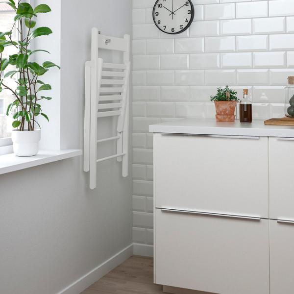 Садовый стул Ikea Frosvi Массив/ Дерево/ Белый photo 5