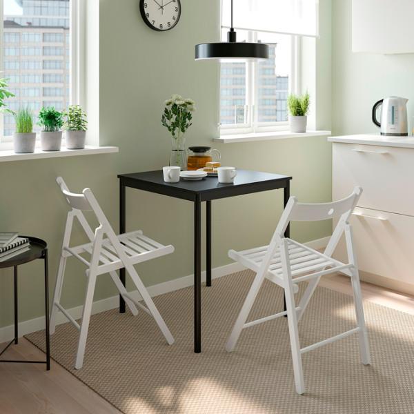 Садовый стул Ikea Frosvi Массив/ Дерево/ Белый photo 6