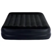 Saltea gonflabilă Intex 64124 203 x 152 x 42/ Blue photo 2