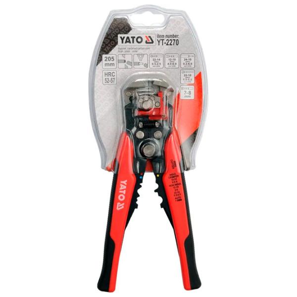 Clește dezizolator Yato YT-2270 205 mm photo 2