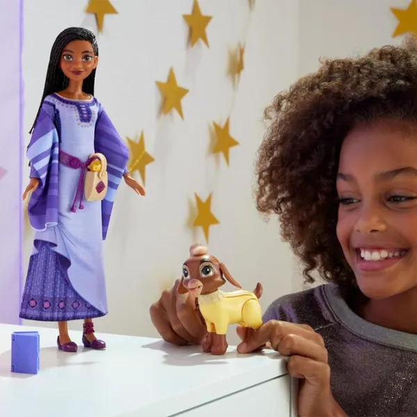 Кукла Mattel Disney Wish Asha of Rosas Posable HPX25  принцесса / 3+ photo 6 Кукла Mattel Disney Wish Asha of Rosas Posable HPX25  принцесса / 3+ photo 6