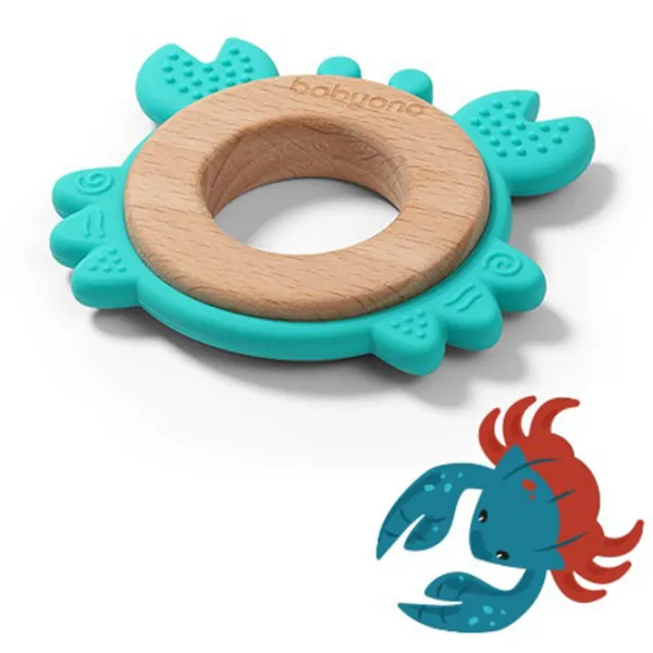 Игрушка для прорезывания зубов BabyOno 1075/ 02 от 0 месяцев photo 3