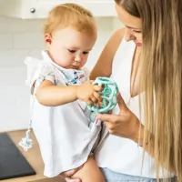 Jucărie pentru dentiție BabyOno 0489/ 01 de la 3 luni photo 2