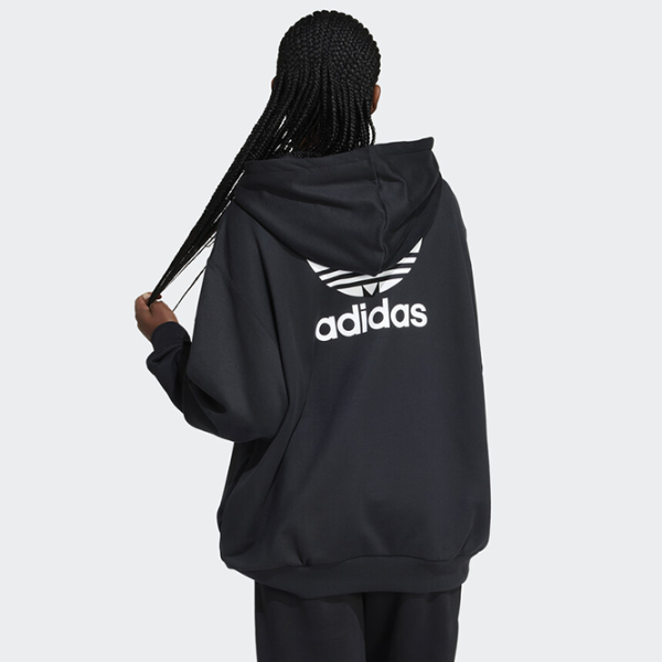 Спортивная куртка для женщин Adidas Trefoil Hoodieo XS/ Черный photo 4 Спортивная куртка для женщин Adidas Trefoil Hoodieo XS/ Черный photo 4