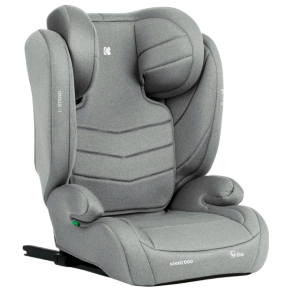 Детское автокресло Kikka Boo i-Stand i-SIZE 3.5 года - 12 лет/ 36 кг/ Серый photo 2