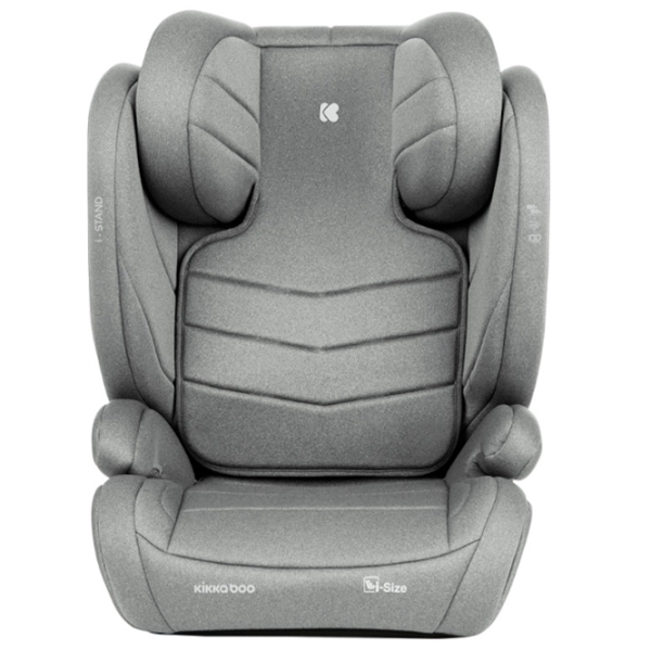 Детское автокресло Kikka Boo i-Stand i-SIZE 3.5 года - 12 лет/ 36 кг/ Серый photo 3