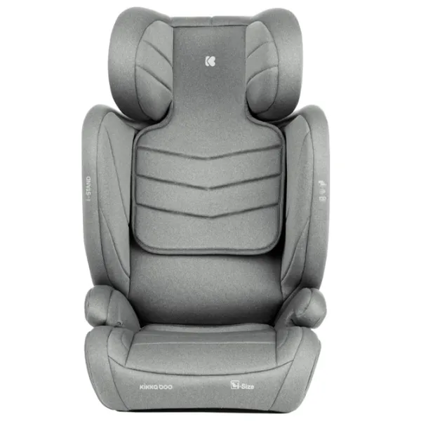 Детское автокресло Kikka Boo i-Stand i-SIZE 3.5 года - 12 лет/ 36 кг/ Серый photo 4